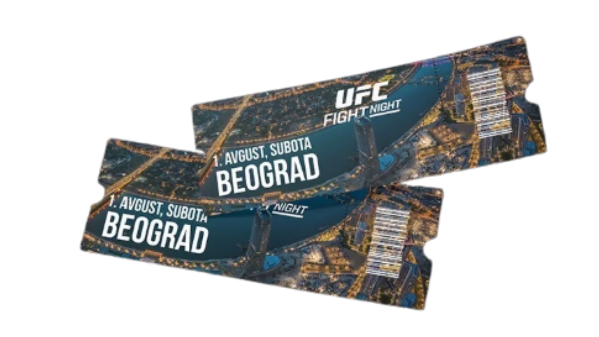 UFC Fight Night Beograd karte